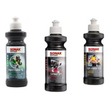 Kit Pulidores Sonax Cut Max + Cut Finish + Perfect   250ml