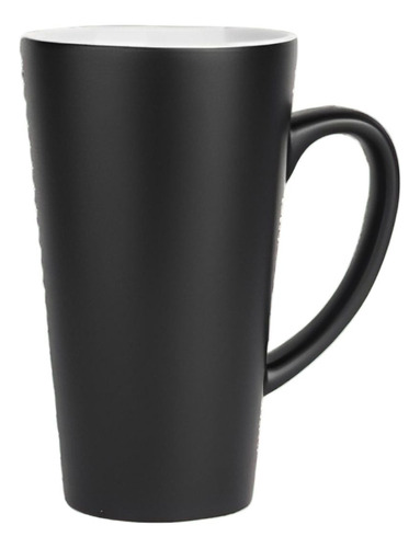 Taza Magica Conica Sublimacion Sublimar Negra 17oz Colormake Color Negro