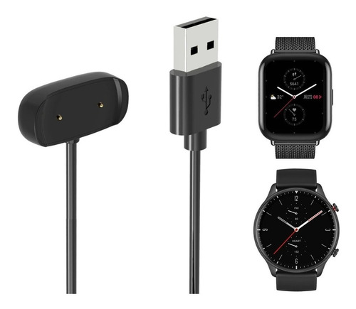 Cabo Carregador Para Amazfit Gtr 2 Gts 2 2e 2 Mini T Rex 