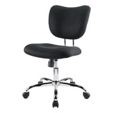 Realspace Jancy Mesh Low-back Task Chair, Black/chrome, Bifm