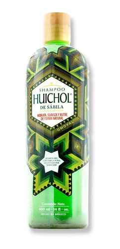 Shampoo Huichol Sabila 400 Ml / Limpieza Profunda