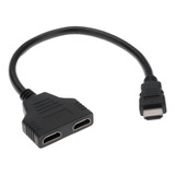 Salidas Adaptador De Cable Hdmi Macho A 2 Hdmi Hembra 1 En 2