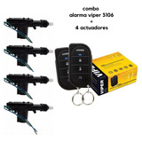 Alarma De Seguridad Viper 3106 + 4 Actuadores Combo