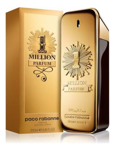 1 Million Parfum 200ml Lacrado (versão Antiga)