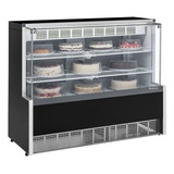 Balcão 1,40m Açougue Expositor Refrigerado Gelopar Gpea-140r Estilo De Vidro Reto 220v