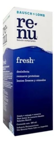 Renu Fresh Solución Multiproposito Líquido X 500ml