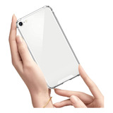 Kit Carcasa Para iPhone SE 2020 Antigolpes + Lamina Vidrio