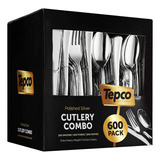 Set Cubiertos Plástico 600 Uds. Desechable 200 Tenedores