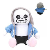 Boneco Esqueleto Almofada Undertale Sans 23 Cm