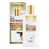 Uv Defender Loréal Kit Fluido Invisible + Color Claro