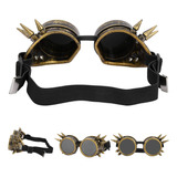 Gafas De Cosplay Vintage Con Pinchos, Estilo Steampunk, Dobl