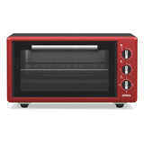 Horno Grill Atma 94hgar4523pi Eléctrico De 45l 1400w Rojo