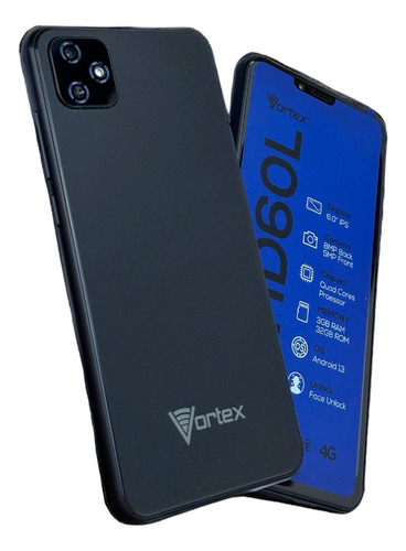 Promoción Telefono Celular Vortex Hd60l 32gb Desbloqueado 4g/lte Android 13 Desbloqueo Facial Barato