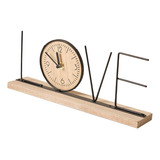 Reloj De Mesa Decorativo Para El Hogar, Reloj De Mesa Amar