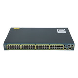 Switch Cisco Catalyst 2960s 48 Puertos Giga Uplink Sfp+ 10g