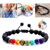 Collares Y Pulseras Con Colgantes De Cristal De 7 Chakras