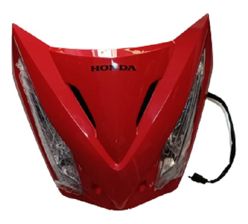 Pechera Wave S  110 Roja Honda Original Con Faros