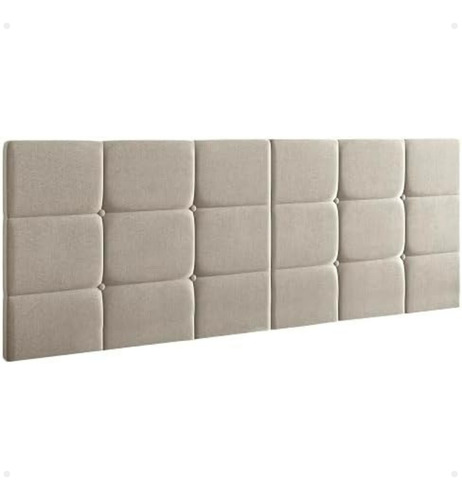 Cabeceira De Parede Painel Dobrável Cama Box Suede Palha