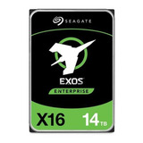 Disco Rígido Interno Seagate Exos X16 St14000nm001g 14tb