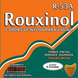 Encordoamento Cordas De Nylon Para Violão Rouxinol R-53a
