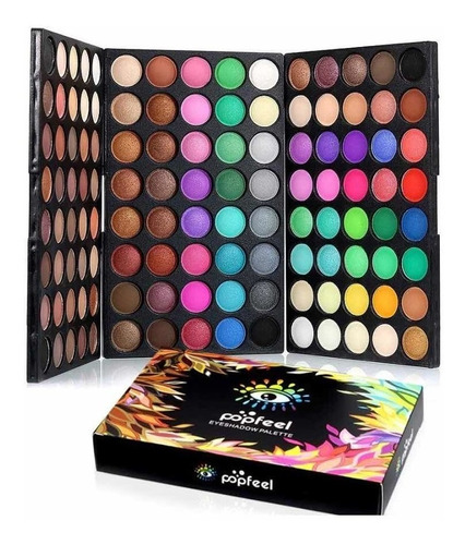 Sombra De Ojos Paleta De Maquillaje Kit Profesional 120 Colo