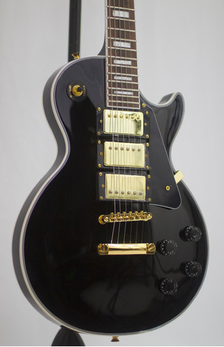 Chibson Les Paul Black Beauty Black Gold Gibson Copia