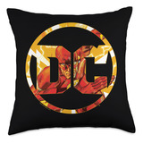 The Flash Dc Comics - Almohada Con Logotipo De 18.0 X 18.0 i