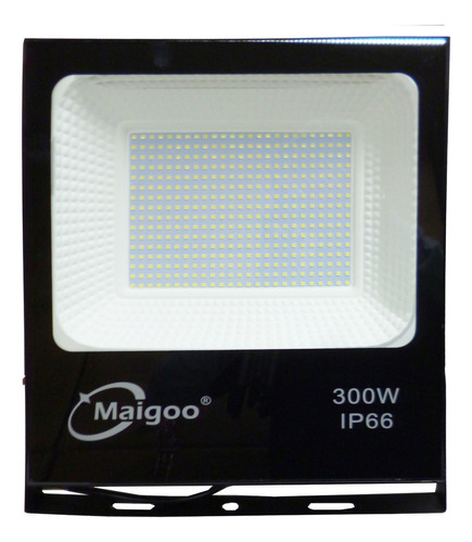 6 Pz Reflector Led 300w Multivoltaje Exterior Mgrf300p