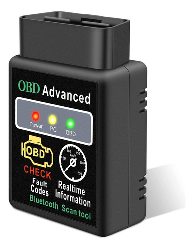 Scanner Elm327 Bluetooth Obd2 Hh V2.1 Auto Obdii Android