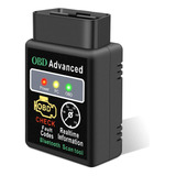 Scanner Elm327 Bluetooth Obd2 Hh V2.1 Auto Obdii Android