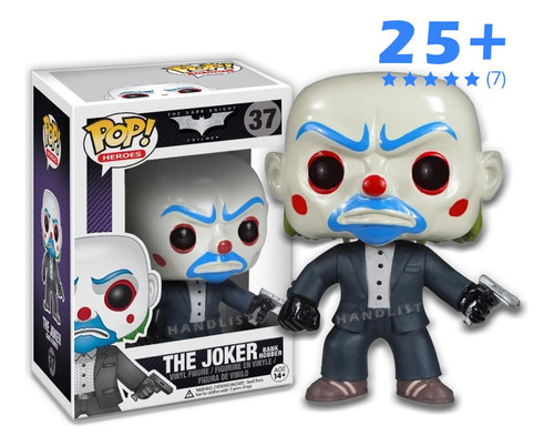 Funko Pop Heroes: El Caballero Oscuro El Joker Bank Robber 3