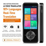 107 Idiomas Traductor Inteligente Bluetooth Wifi Android 8.1