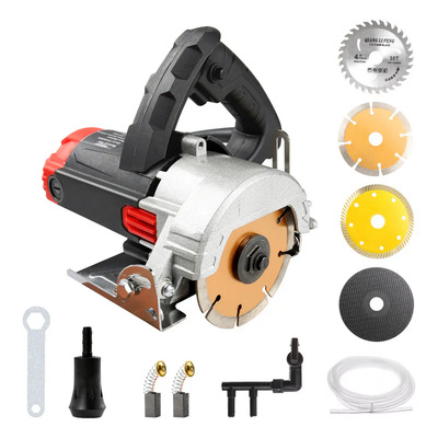 Sierra Circular Eléctrica Mampostería Madera Metal Disco Cortadora For Azules Marmol 1200W 14000RPM Genix Tools cortador de tubo tuboplus cortadora azulejo porcelanato herramientas | Envío gratis