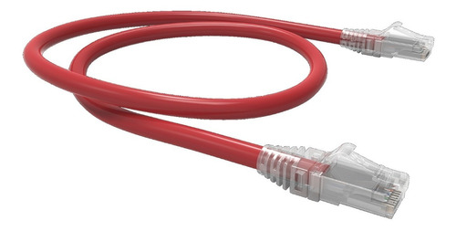 Patch Cord 2 Metros Furukawa 35123303 Cat6 Rojo Cable Red