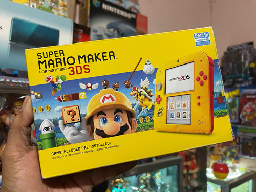 Nintendo 2ds Mario Maker Edición Con Caja Liberado