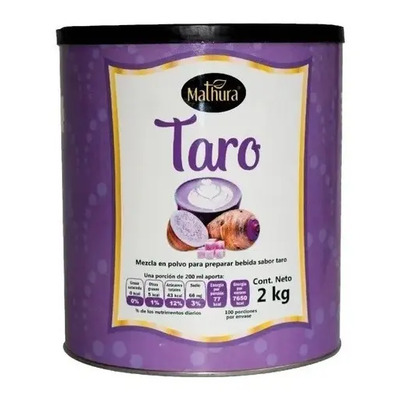 Te Sabor Taro En Polvo Mathura 2 Kg | Meses sin interés