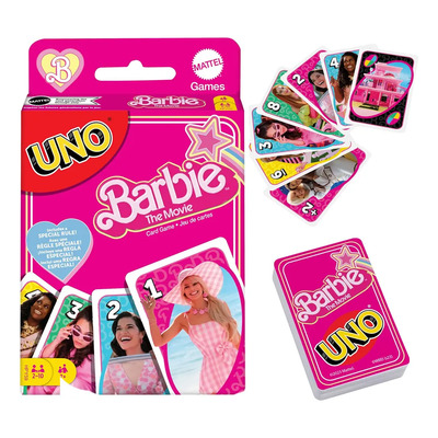 Juego De Cartas Uno Barbie The Movie Hpy59 - Mattel