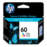 Cartucho De Tinta Original Hp 60 Color Cc643wl