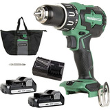 Metabo Hpt Kit De Taladro/destornillador Inalámbrico Multi.