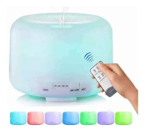 Humidificador Difusor De Aromas Grande 1 Litro + Control 