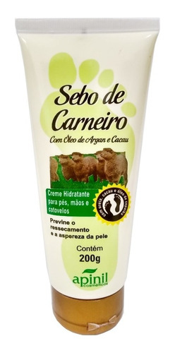 Pomada Sebo De Carneiro 200g - Apinil