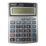 Calculadora De Escritorio Kadio Kd-100b 12 Digitos + Pila
