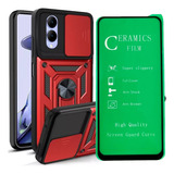 Funda Estuche Antichoque + Vidrio Cerámico Para Vivo Y17s