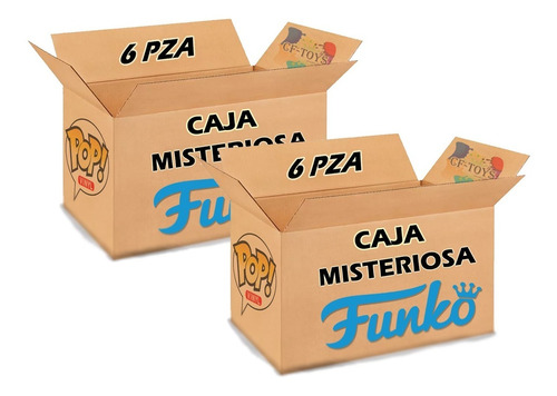 Funko Pop Caja Sorpresa Mystery Box Con 12 Piezas Mixtas Cf