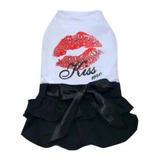 Vestido Para Perrita Doggy Dolly Kiss Me (talla L)