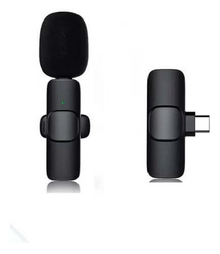 Microfone Lapela Celular Sem Fio iPhone Android Tipoc 
