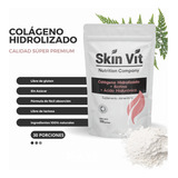 Colageno Hidrolizado Biotina Ácido Hialurónico 300g Skin Vit Súper Premium Sin Sabor