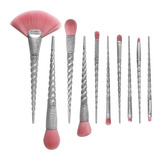 Set De Brochas Unicornio Gris