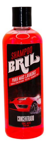 Shampoo Para Carro Autos Limpieza Brillo Champu Bril 500ml
