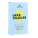 Tabletas Lavavajillas 30 Unidades Casa Nativa Premium 